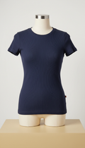 Fitted Tee in Soft Jersey Blend
