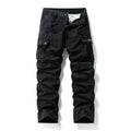 Vintage Washed Relaxed Tapered Work Pants for Men