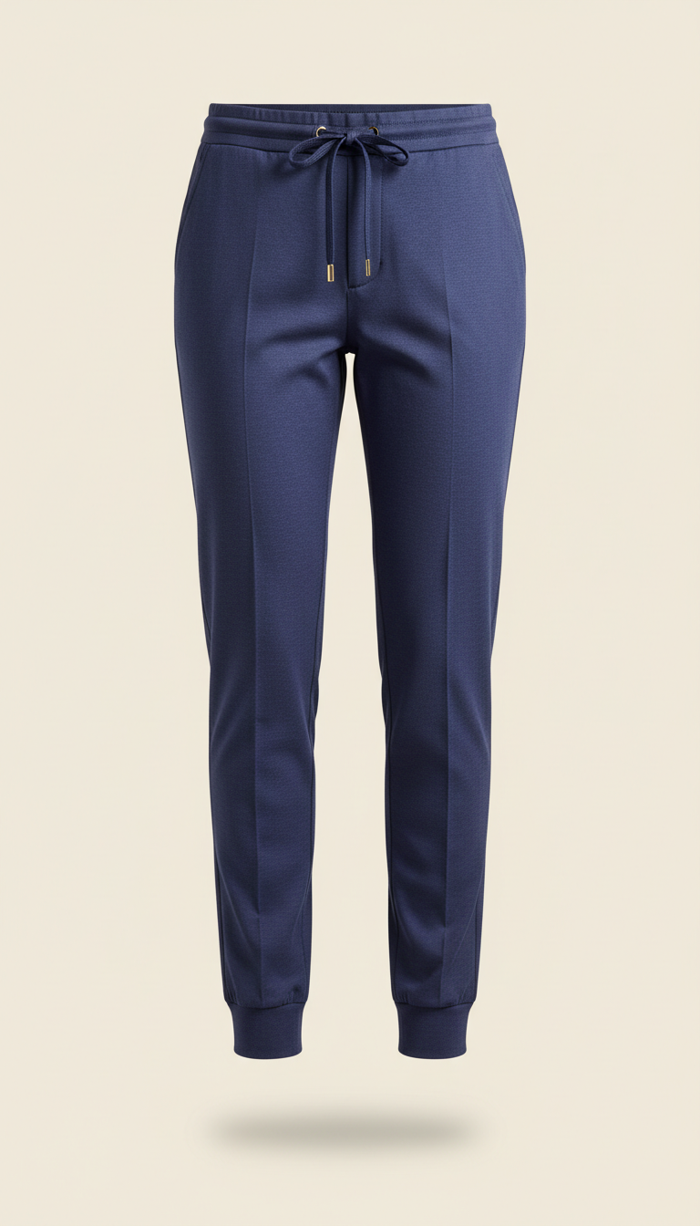 Tailored Joggers in Technical Fabric